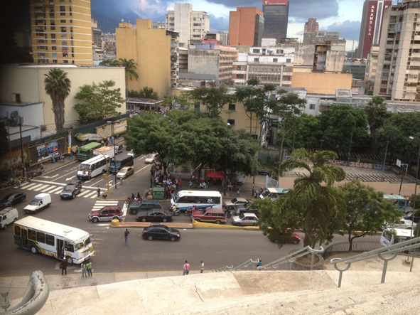 Vista Este de la ciudad desde El Calvario