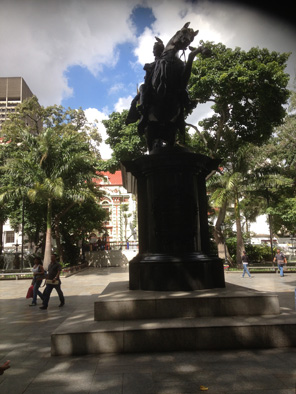 Estatua ecuestre Simn Bolivar